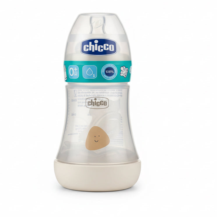 CHICCO BIBERON + SUCCHIETTO EASY START 130 ML ECRU’