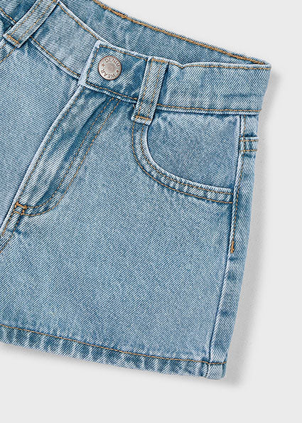 Pantaloncino in jeans bambina Mayoral