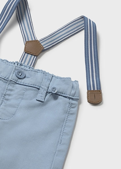 Pantalone lungo bretelle neonato Mayoral