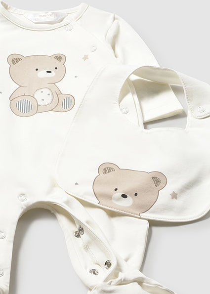 Tutina unisex con Orsetto – Morbidezza e Dolcezza per i Primi Mesi