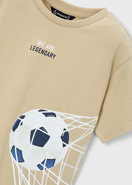 T-shirt Bambino Mayoral Stampa Calcio