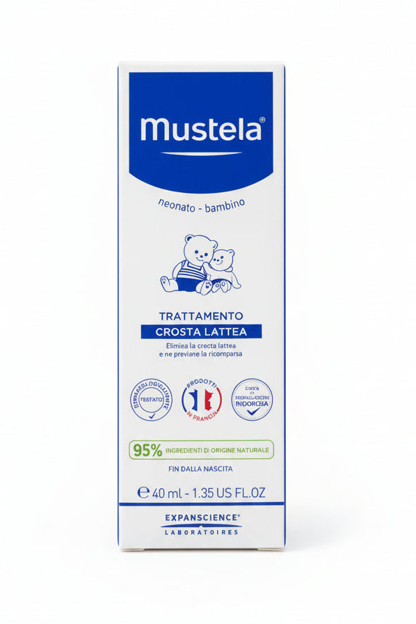 Mustela Trattamento Crosta Lattea 40 ml (Neonati e Bambini)