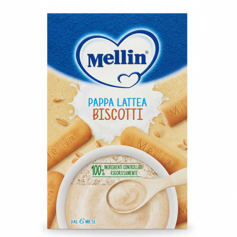 Mellin Pappa Lattea e Biscotto 250 gr
