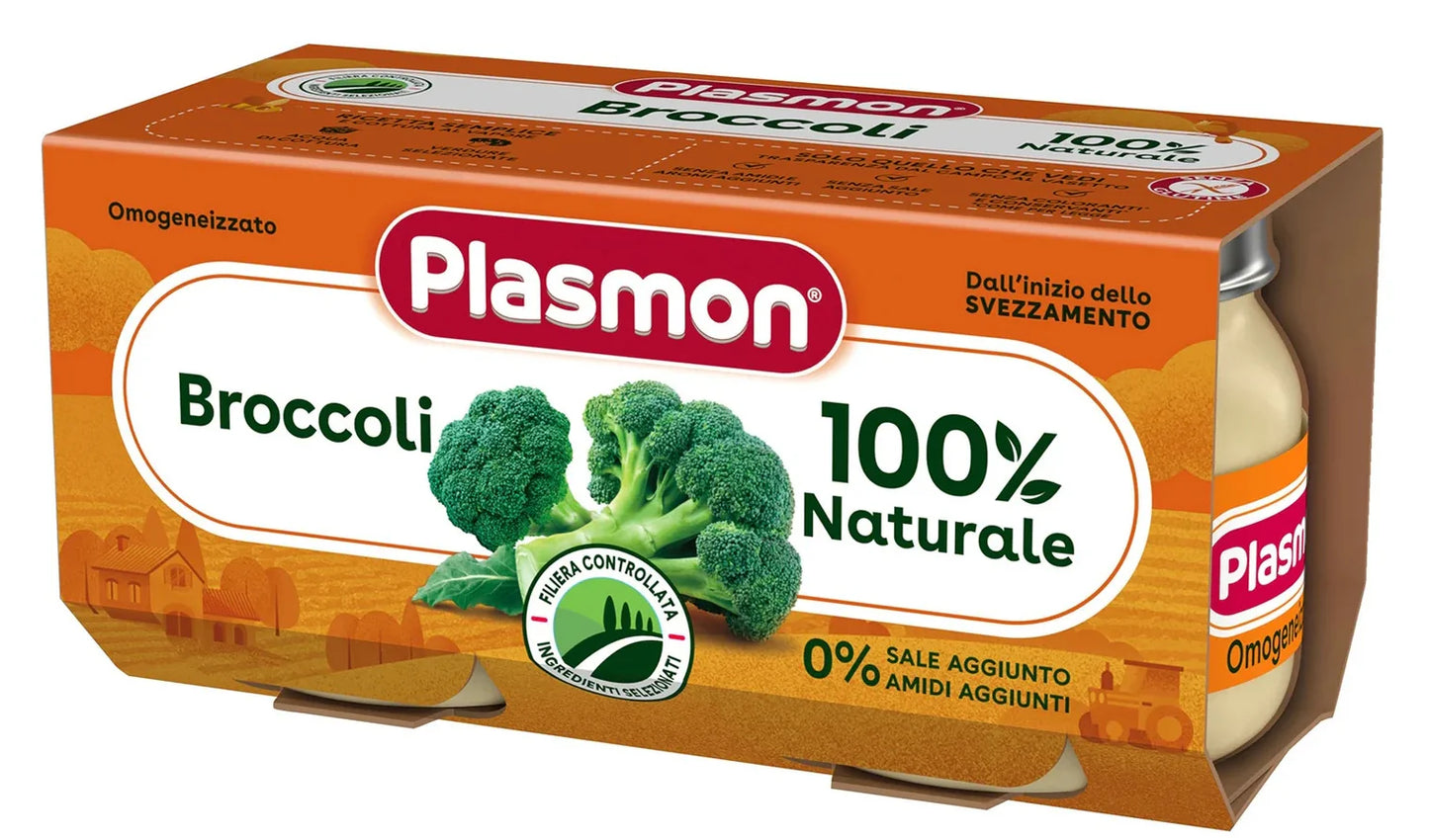 Omogeneizzato Broccoli 2×80 g Plasmon