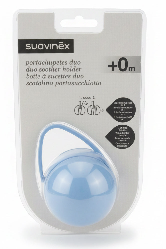 Suavinex Portasucchietto Duo Azzurro