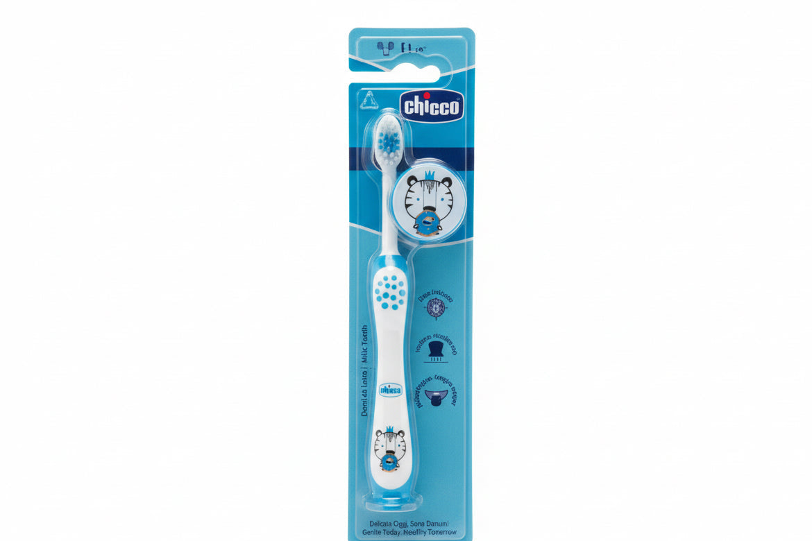 CHICCO Spazzolino bambini 3-6 anni Rosa o Azzurro