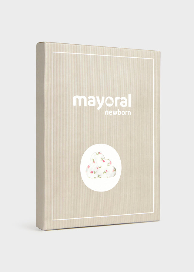 Confezione regalo Mayoral Newborn per completo neonata 3 pezzi