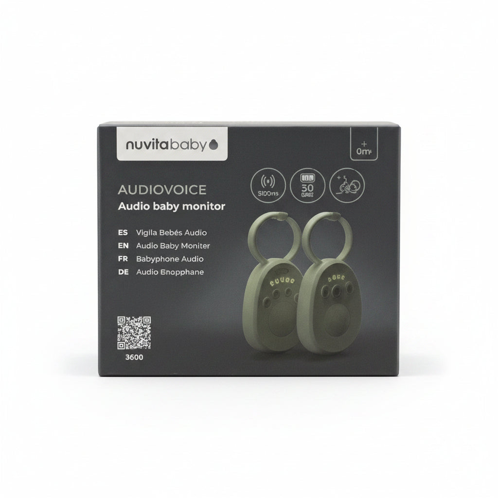 Nuvita Audiovoce - Audio Monitor Sage Green