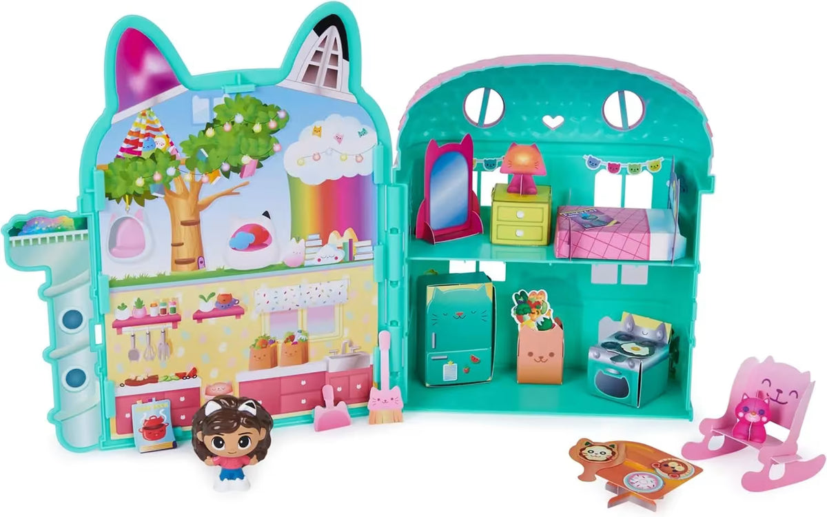 Gabby’s Dollhouse Mini Casa delle Bambole con Gabby e Accessori Spin Master