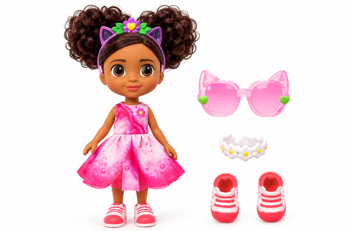 Gabby’s Dollhouse The Movie Garden Gabby Bambola con Accessori Spin Master