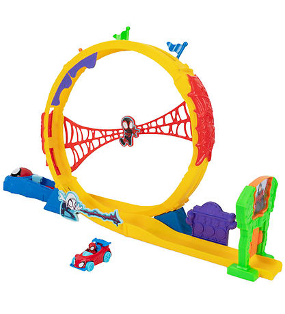 Pista Super Loop 360° Spidey lunga 61 cm