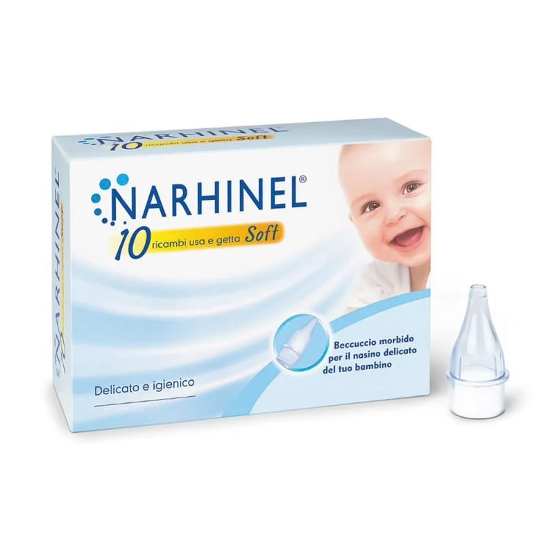 Narhinel Ricambi Usa e Getta 10 pz – Igiene Nasale Neonati