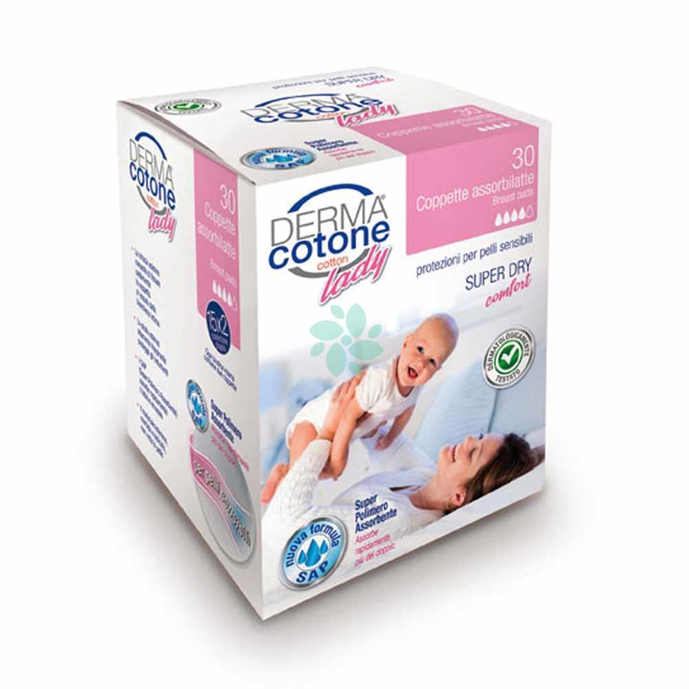 Dermacotone Coppette Assorbilatte Super Dry 30 pz