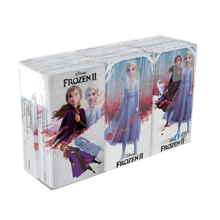 Fazzoletti Frozen II confezione da 6 pacchetti con Elsa e Anna Disney”