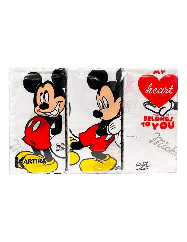 Fazzoletti di Carta Mickey & Minnie 6 Confezioni