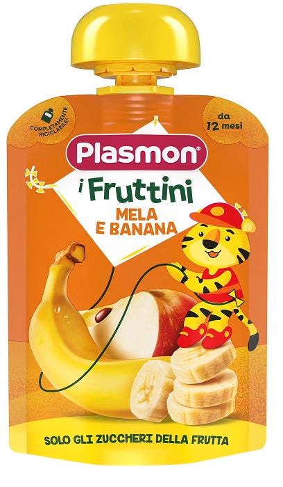 Plasmon Spremi e Gusta Mela e Banana 130g