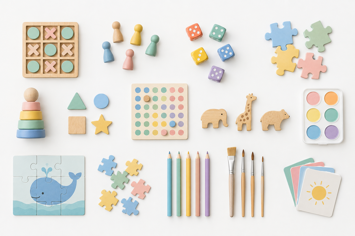 GIOCHI DA TAVOLO E CREATIVITA'
