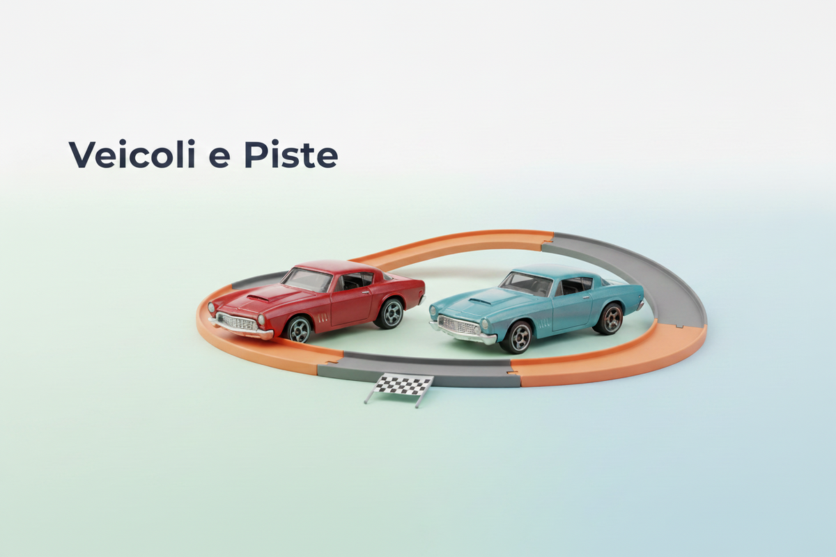 🚗 Veicoli e Piste