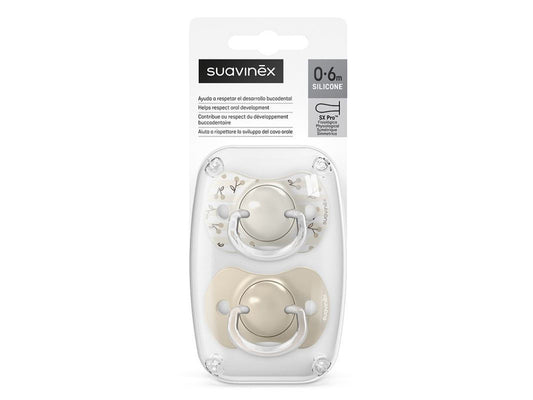 Suavinex Succhietto Birdies Neutro Fisiologico 0-6 mesi (2 pz)
