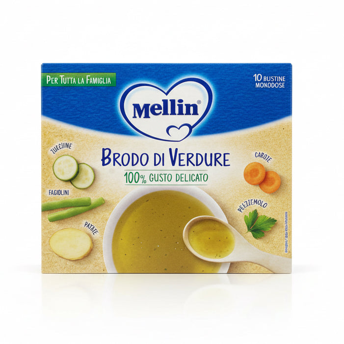Mellin Brodo di Verdure 104 gr