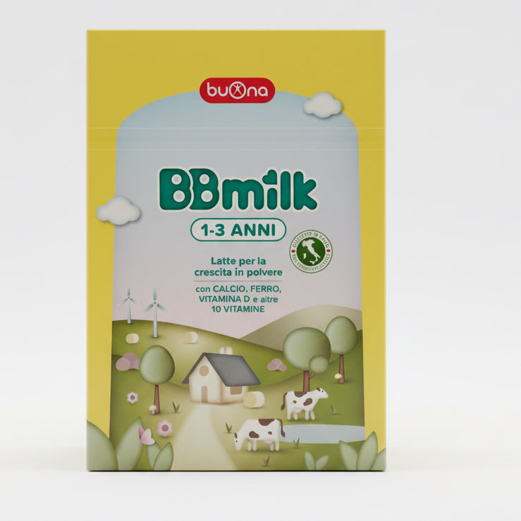 Latte BB Milk 1-3 anni Polvere