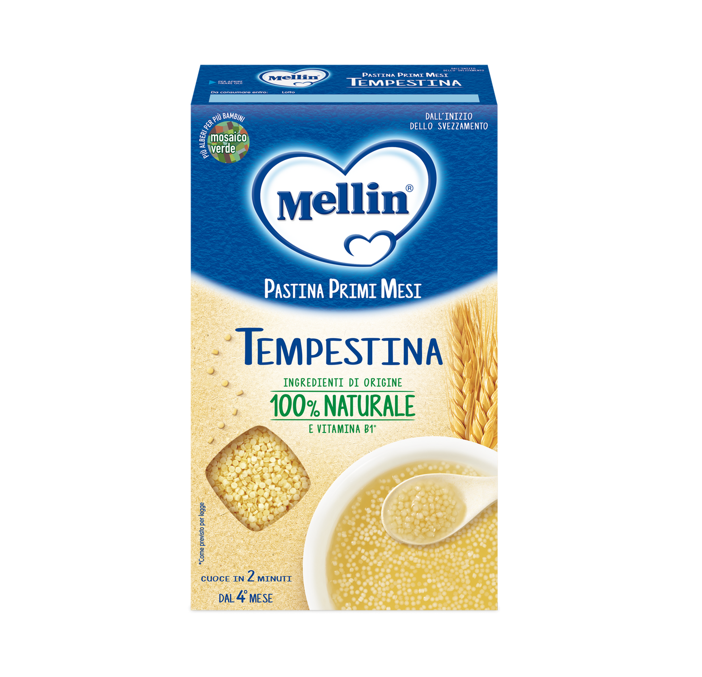 Pastina Tempestina 320 g Mellin