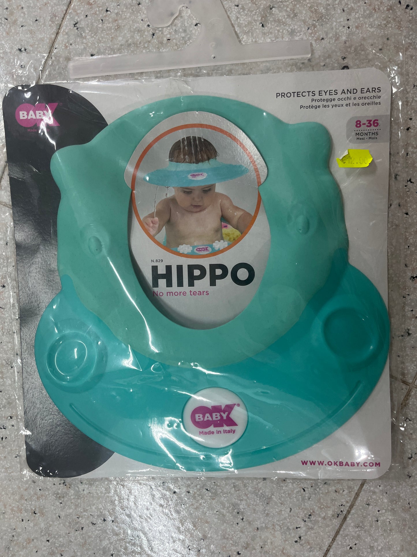 Ok baby Hippo protegge occhi e orecchie