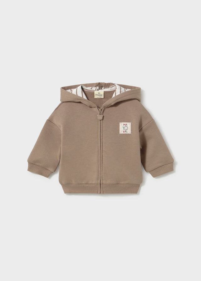 Felpa con zip e cappuccio con orecchie neonato Mayoral