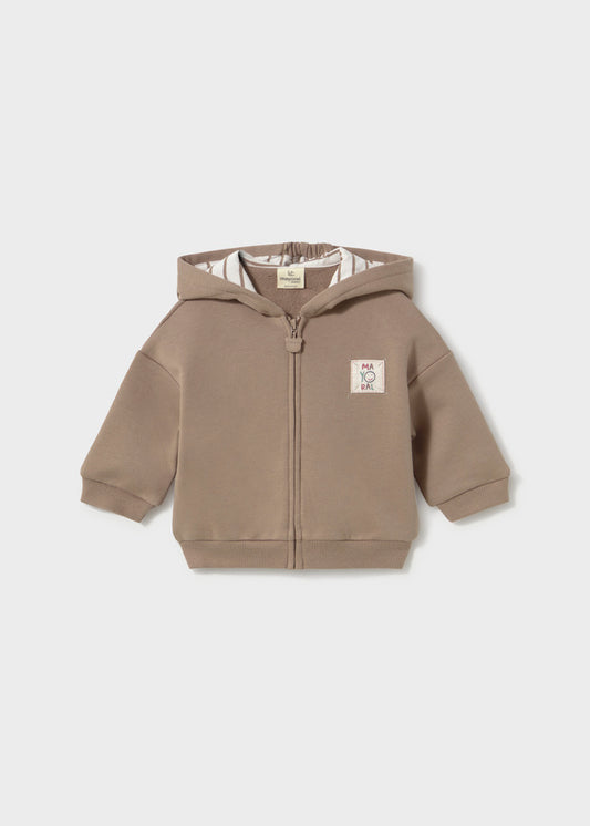 Felpa con zip e cappuccio con orecchie neonato Mayoral