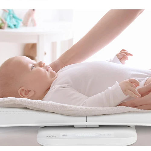 Nuvita Bilancia Digitale per Mamma e Bebè 2 in 1 con Bluetooth