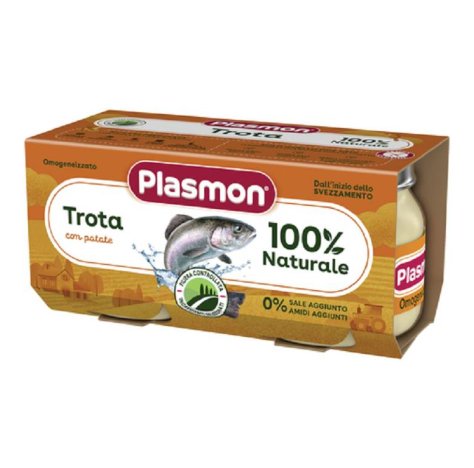 Plasmon Omogeneizzato Pesce Trota 2x80g