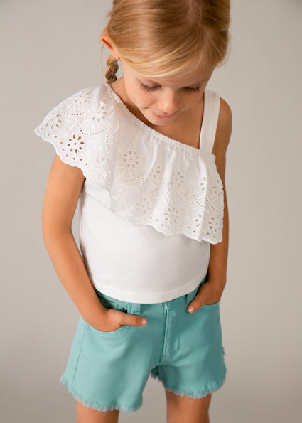 Pantaloncino corto bambina Mayoral
