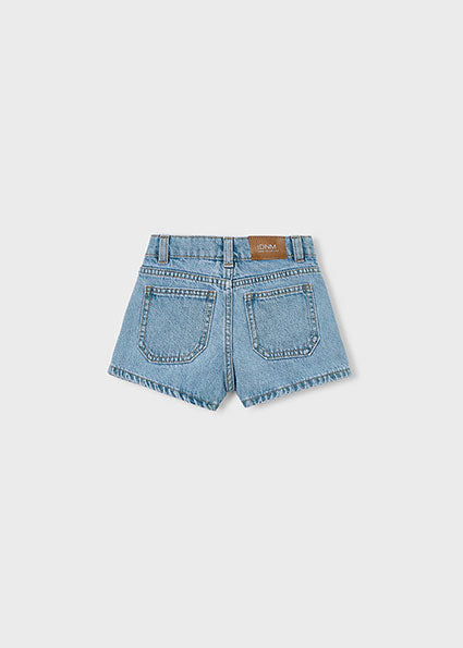 Pantaloncino in jeans bambina Mayoral