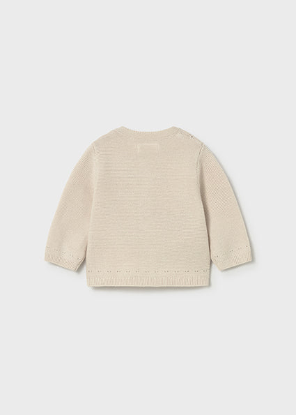 Cardigan in maglia neonata Mayoral
