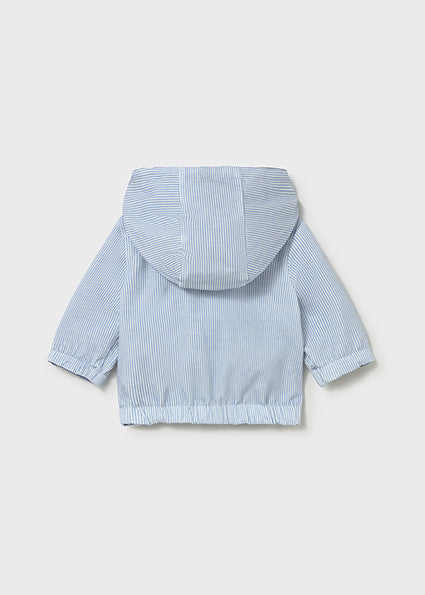 Giubbino Neonato Reversibile Azzurro Mayoral