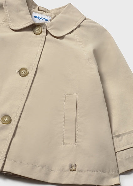 Trench Neonata Mayoral Beige – Eleganza Senza Tempo