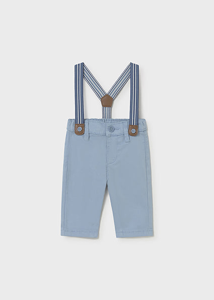 Pantalone lungo bretelle neonato Mayoral