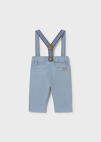 Pantalone lungo bretelle neonato Mayoral