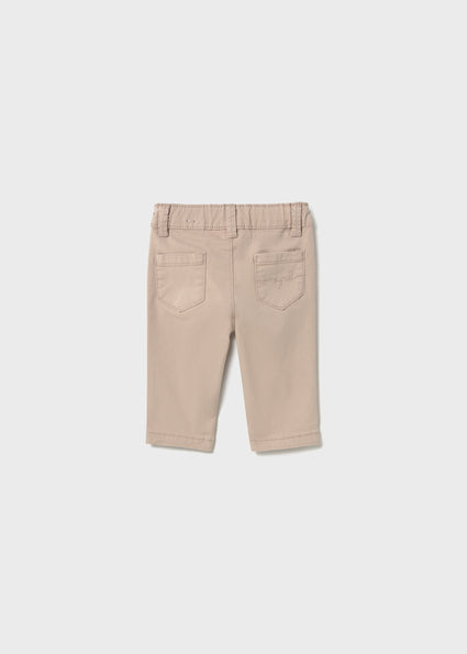 Pantalone lungo neonato beige Mayoral