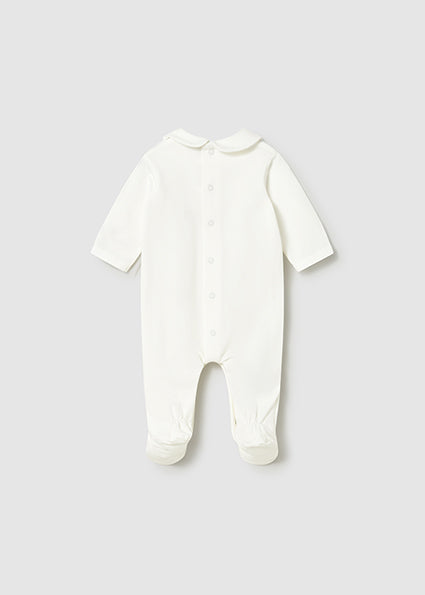 Tutina unisex Neonato con Orsetto e Cuore – Dolcezza per i Primi Giorni