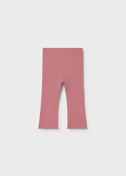Leggings a zampa costine neonata Mayoral