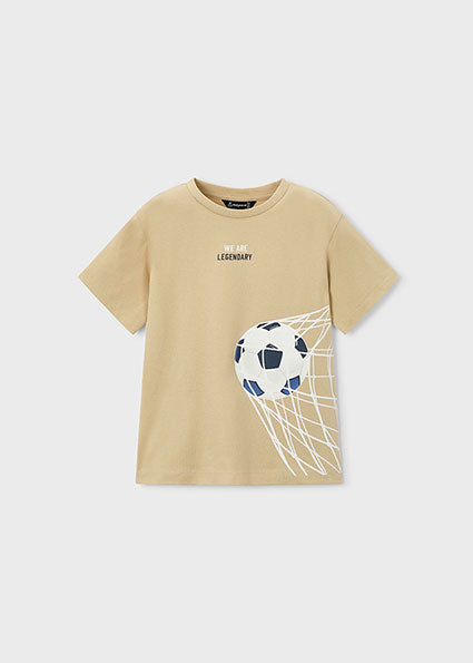 T-shirt Bambino Mayoral Stampa Calcio