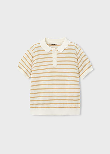 Polo manica corta in filo bambino Mayoral