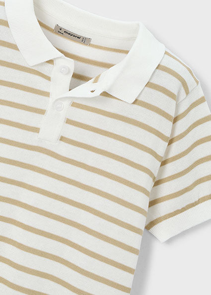 Polo manica corta in filo bambino Mayoral