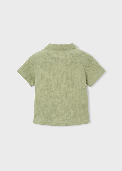 Camicia manica corta bambù bambino Mayoral