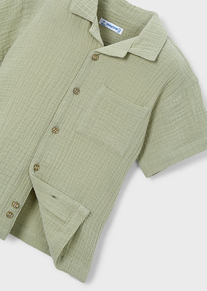Camicia manica corta bambù bambino Mayoral