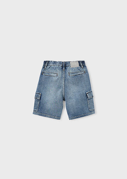 Pantaloncino Jeans cargo bambino Mayoral