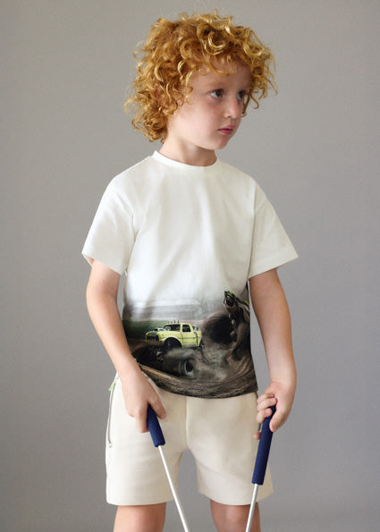 Pantaloncino tasche con zip bambino Mayoral