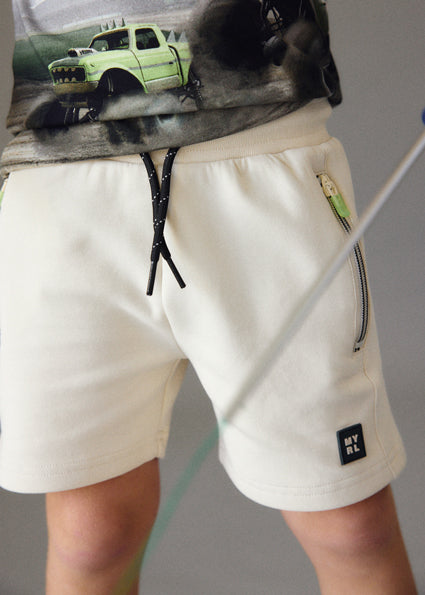 Pantaloncino tasche con zip bambino Mayoral