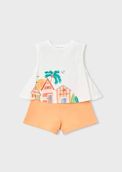 Completo Bambina T-shirt e Shorts Mayoral